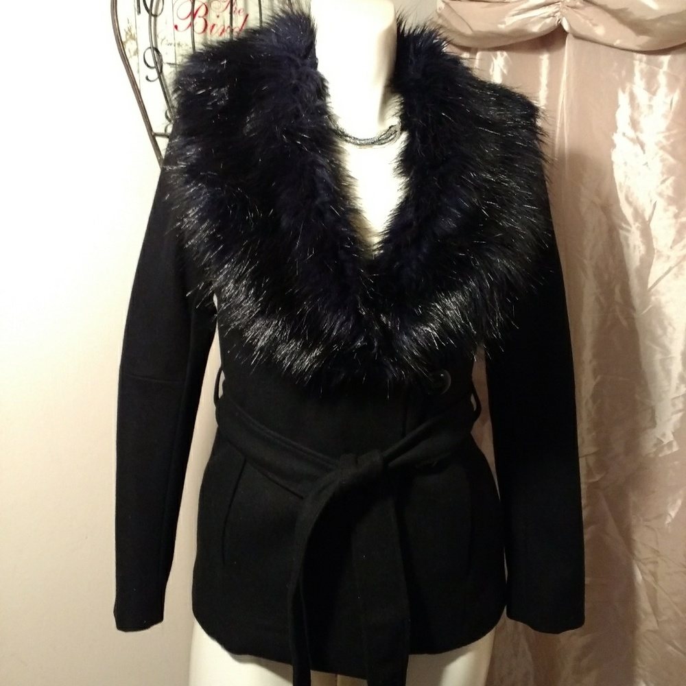 H & M Black Coat